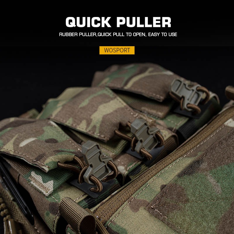 WOSPORT V5 PC BACK PANEL TACTICAL SUPPLEMENT [WST-VE-75-ACC-07]