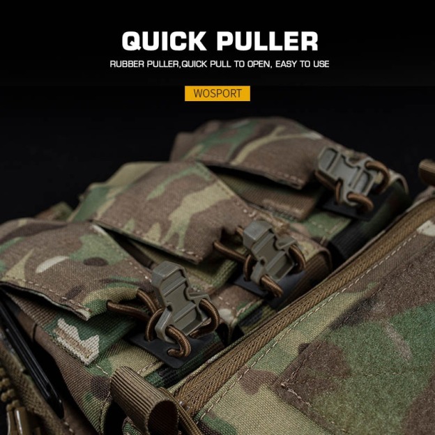 WOSPORT V5 PC BACK PANEL TACTICAL SUPPLEMENT [WST-VE-75-ACC-07]