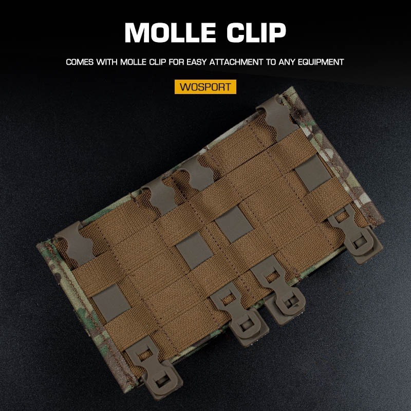 WOSPORT FAST 7.62 TRIPLE MAG POUCH (MEDIUM)[WST-MG-F-17]