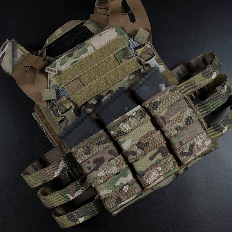 WOSPORT FAST 5.56 TRIPLE MAG POUCH (LONG) [WST-MG-F-14]