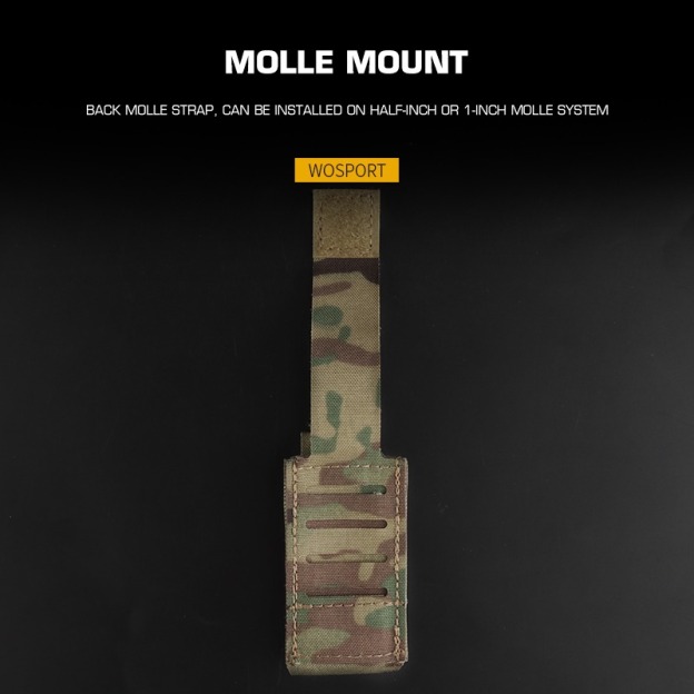 WOSPORT ARC PISTOL MAG POUCH [WST-MG-106]