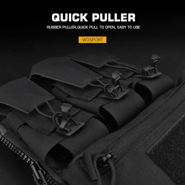 WOSPORT V5 PC BACK PANEL TACTICAL SUPPLEMENT [WST-VE-75-ACC-07]