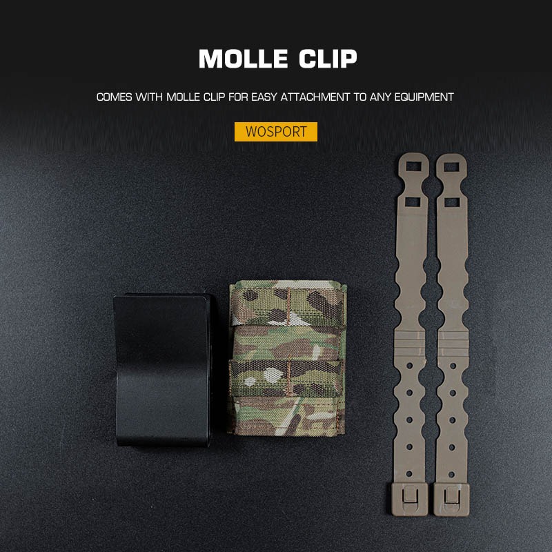 WOSPORT FAST 5.56 SINGLE MAG POUCH (MEDIUM) [WST-MG-F-11]