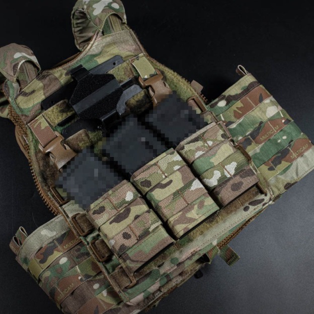 WOSPORT FAST 5.56 TRIPLE MAG POUCH (MEDIUM) FRONT PANEL[WST-MG-F-21]