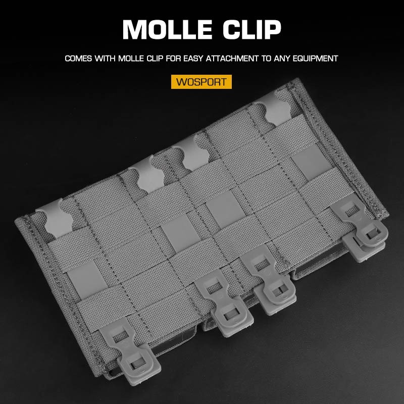 WOSPORT FAST 7.62 TRIPLE MAG POUCH (LONG)[WST-MG-F-19]