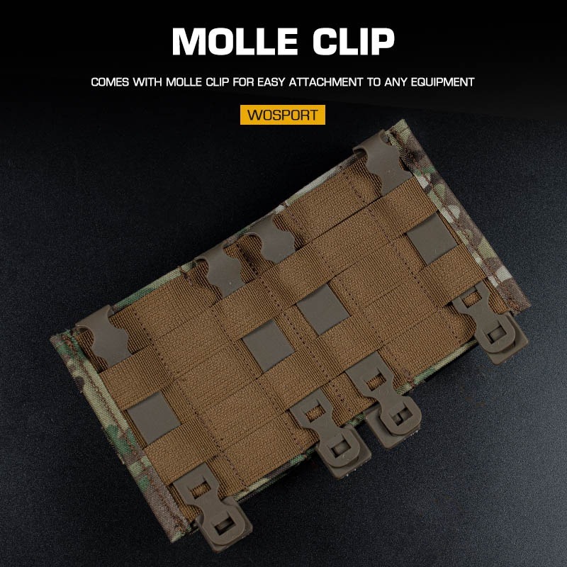 WOSPORT FAST 7.62 TRIPLE MAG POUCH (LONG)[WST-MG-F-19]