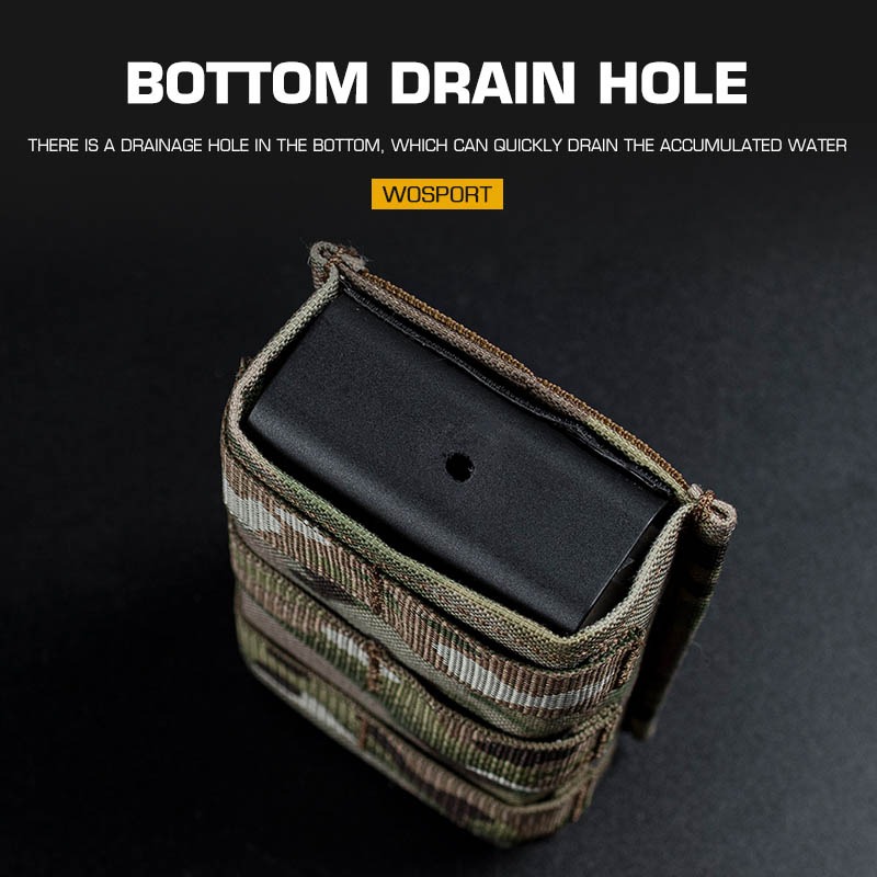 WOSPORT FAST 7.62 SINGLE MAG POUCH (LONG）[WST-MG-F-17]