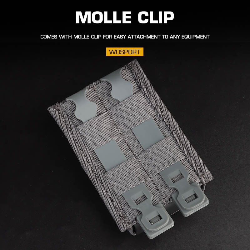 WOSPORT FAST 7.62 SINGLE MAG POUCH (LONG）[WST-MG-F-17]