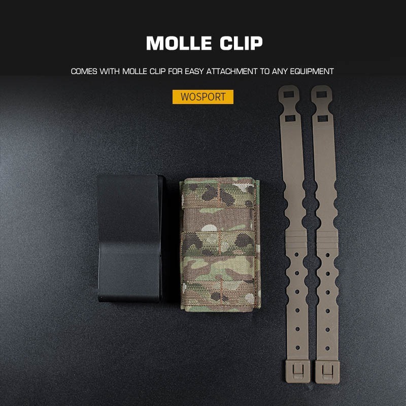WOSPORT FAST 5.56 SINGLE MAG POUCH (LONG) [WST-MG-F-13]