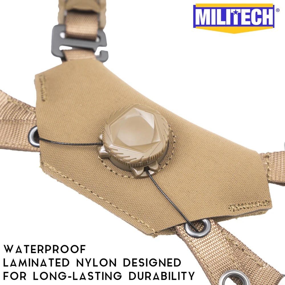 MILITECH® 4 POINT RETENTION SYSTEM FOR HELMETS