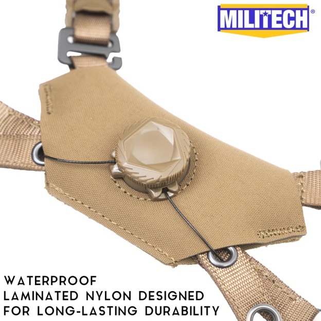 MILITECH® 4 POINT RETENTION SYSTEM FOR HELMETS