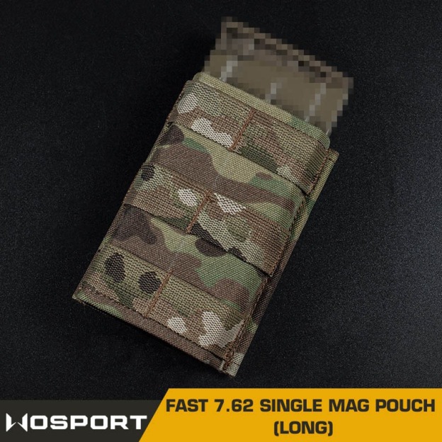 WOSPORT FAST 7.62 SINGLE MAG POUCH (LONG）[WST-MG-F-17]
