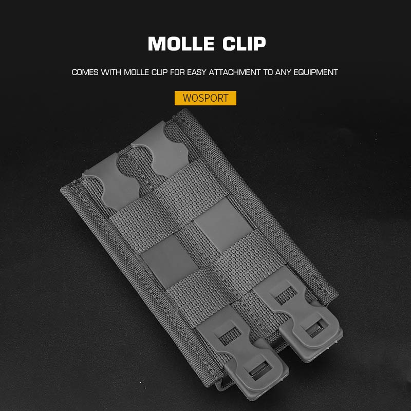 WOSPORT FAST 5.56 SINGLE MAG POUCH (LONG) [WST-MG-F-13]