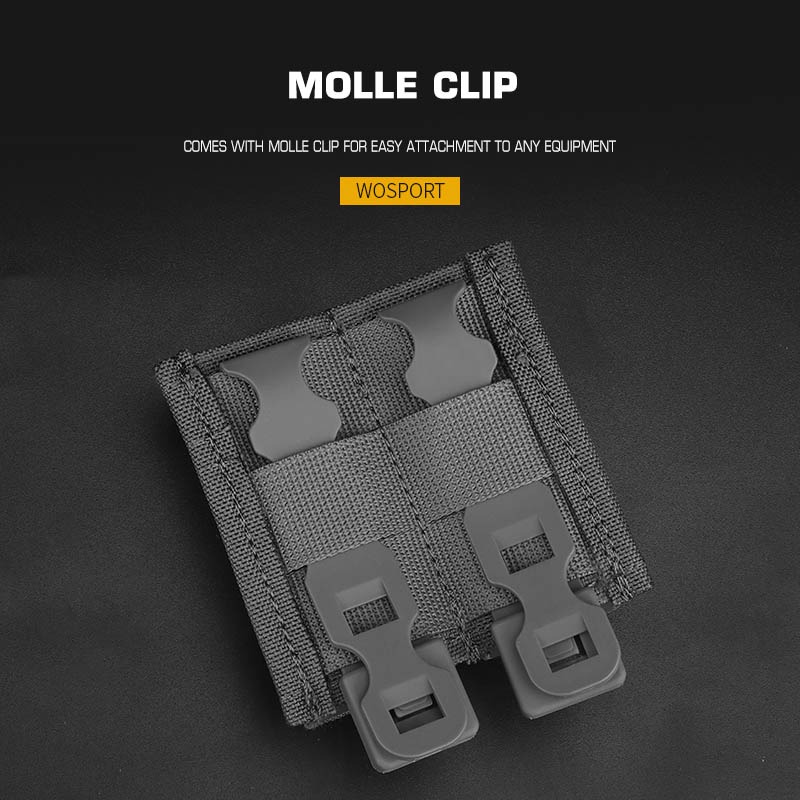 WOSPORT FAST 1911 DOUBLE MAG POUCH [WST-MG-F-05]