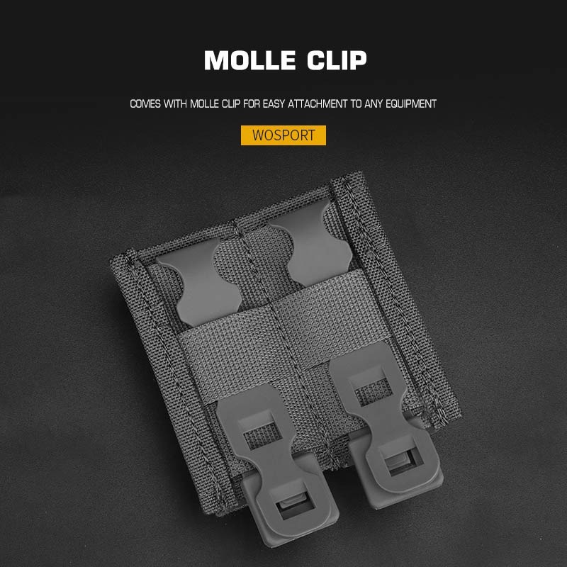 WOSPORT FAST 1911 DOUBLE MAG POUCH [WST-MG-F-05]