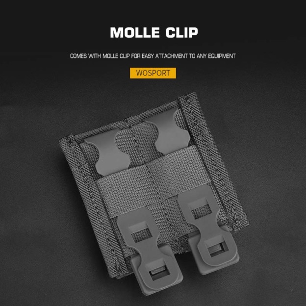 WOSPORT FAST 1911 DOUBLE MAG POUCH [WST-MG-F-05]