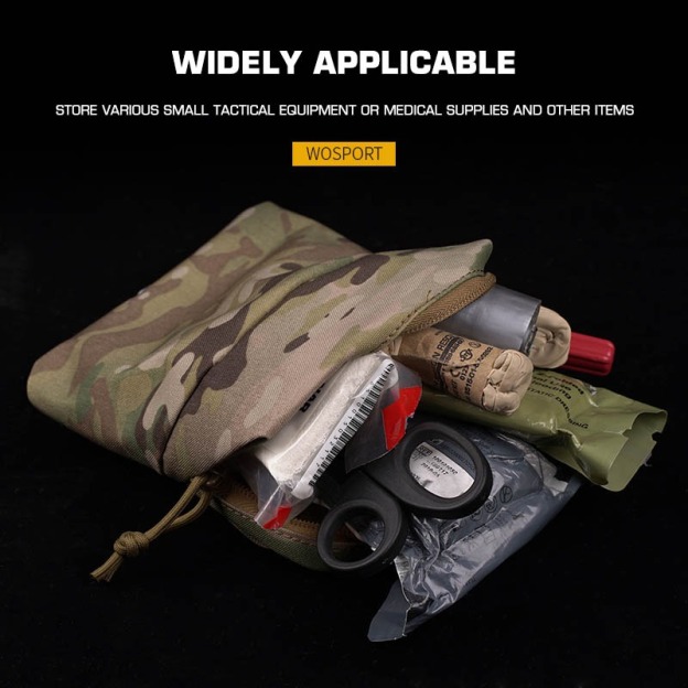 WOSPORT MULTIFUNCTIONAL UNIVERSAL TACTICAL POUCH (6X5INCH) [WST-BP-139]