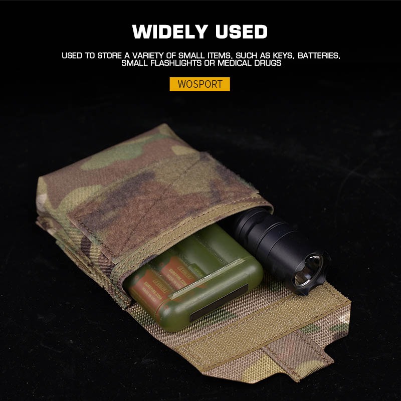 WOSPORT LIGHTWEIGHT SMALL UTILITY POUCH [WST-BP-121]