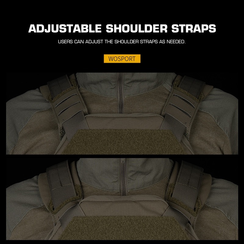 WOSPORT KZ MINIMALISTIC MULTI-MISSION PLATE CARRIER [WST-VE-118]