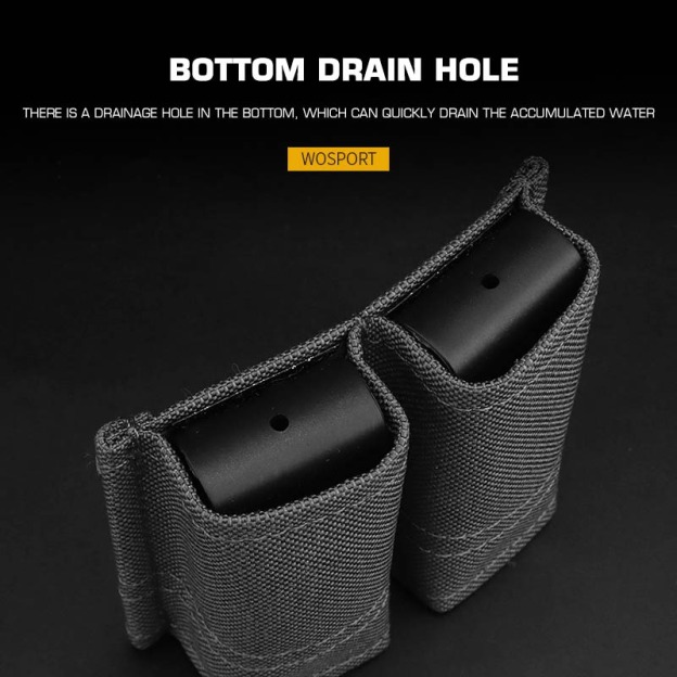 WOSPORT FAST 1911 DOUBLE MAG POUCH [WST-MG-F-05]