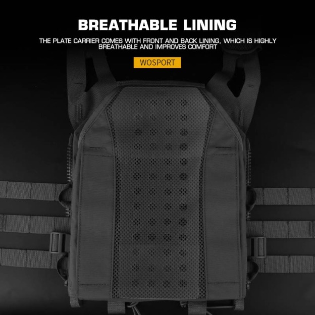 WOSPORT R SERIES JPC 3.0 ASSAULT TACTICAL PLATE CARRIER SET [WST-VE-106]