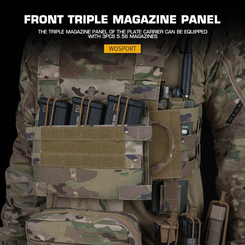 WOSPORT R SERIES JPC 3.0 ASSAULT TACTICAL PLATE CARRIER SET [WST-VE-106]