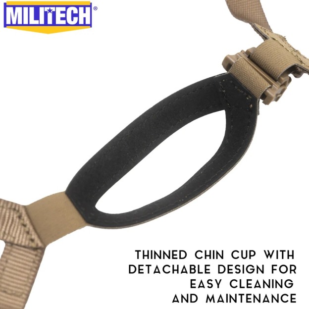 MILITECH® 4 POINT RETENTION SYSTEM FOR HELMETS