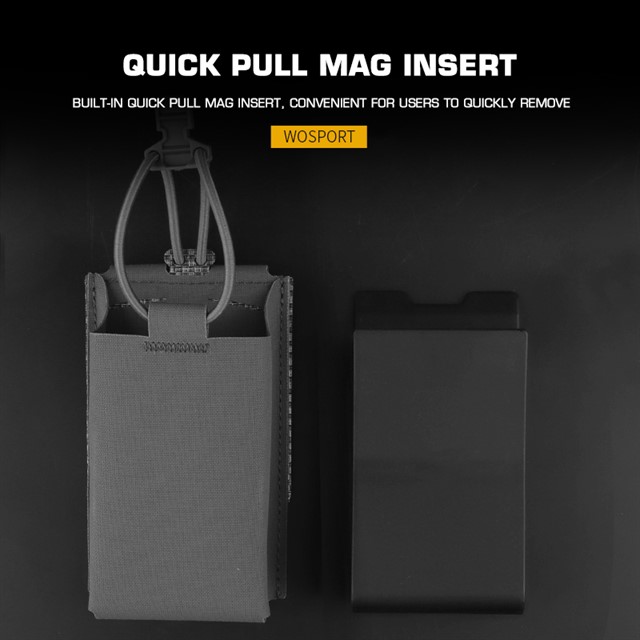 WOSPORT SINGLE AR MAG POUCH [WST-MG-71]