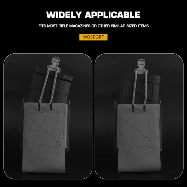 WOSPORT ELASTIC RIFLE MAG POUCH [WST-MG-122]