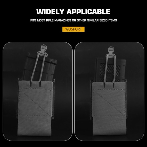 WOSPORT ELASTIC RIFLE MAG POUCH [WST-MG-122]