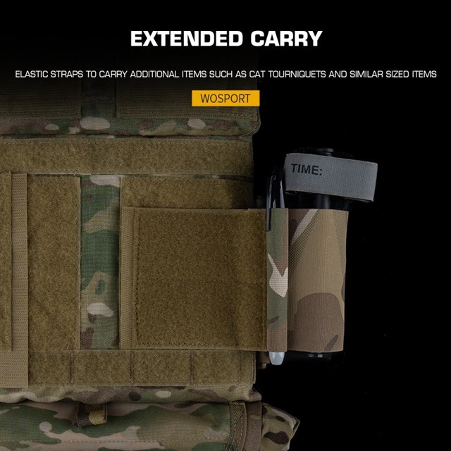 WOSPORT TQ TOURNIQUET MAGIC FASTENER SIDE WING [WST-VE-ACC-29]