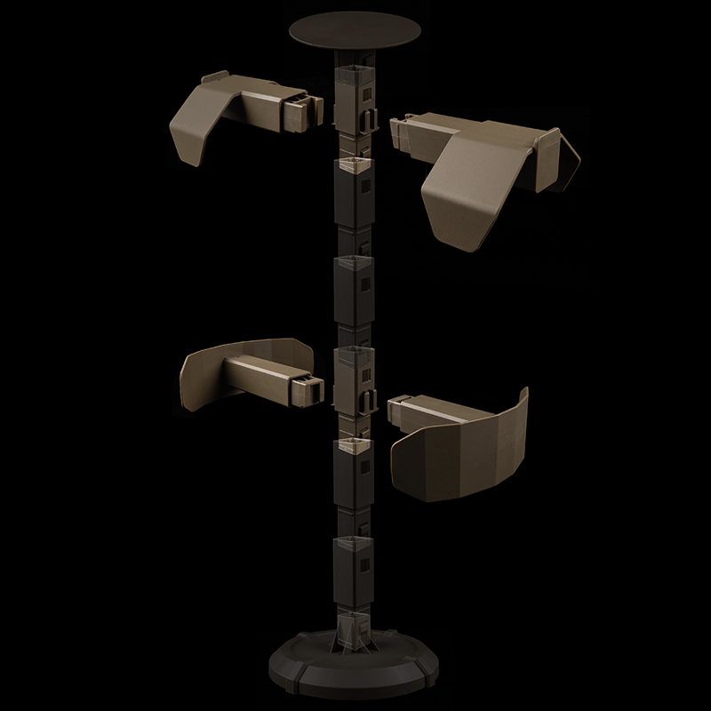 WOSPORT EQUIPMENT DISPLAY STAND ACCESSORY(SHOULDER WAIST) [WST-AC-19-ACC-04]