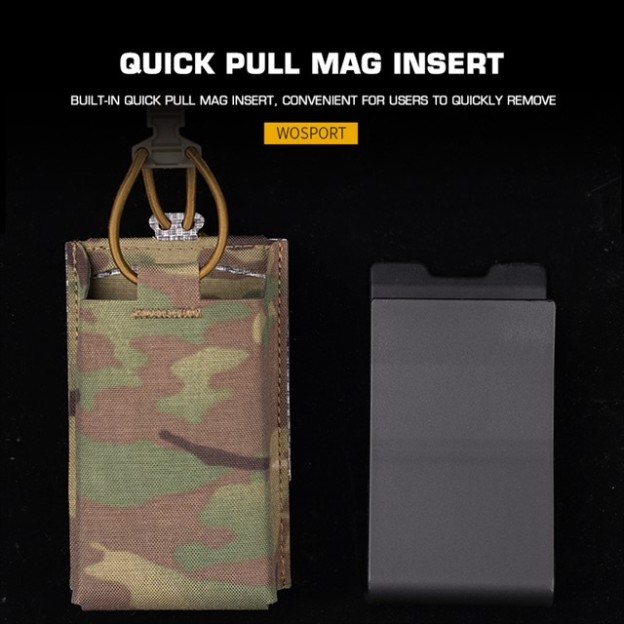 WOSPORT SINGLE AR MAG POUCH [WST-MG-71]