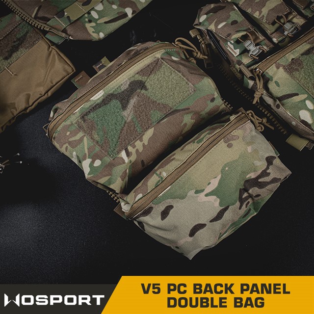 WOSPORT V5 PC BACK PANEL DOUBLE BAG [WST-VE-75-ACC-06]