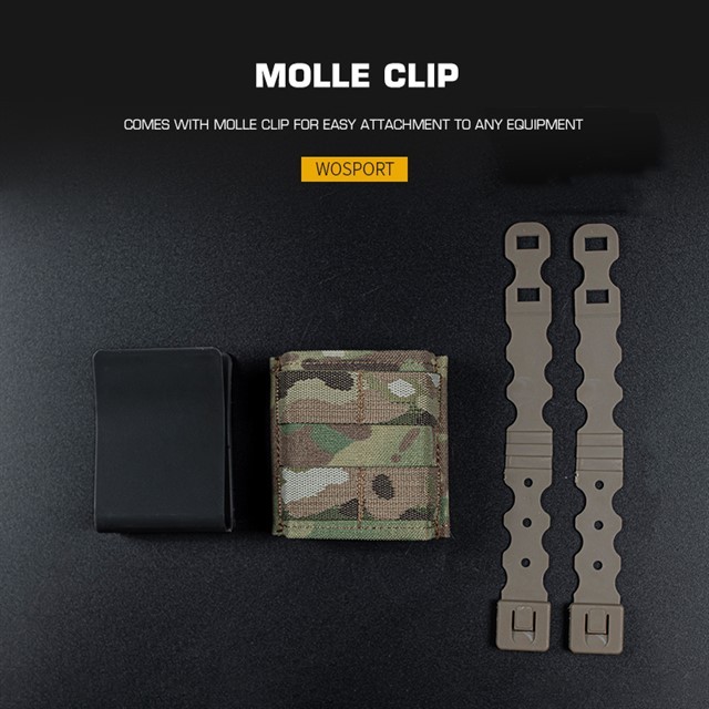 WOSPORT FAST 5.56 SINGLE MAG POUCH (SHORT) [WST-MG-F-08]