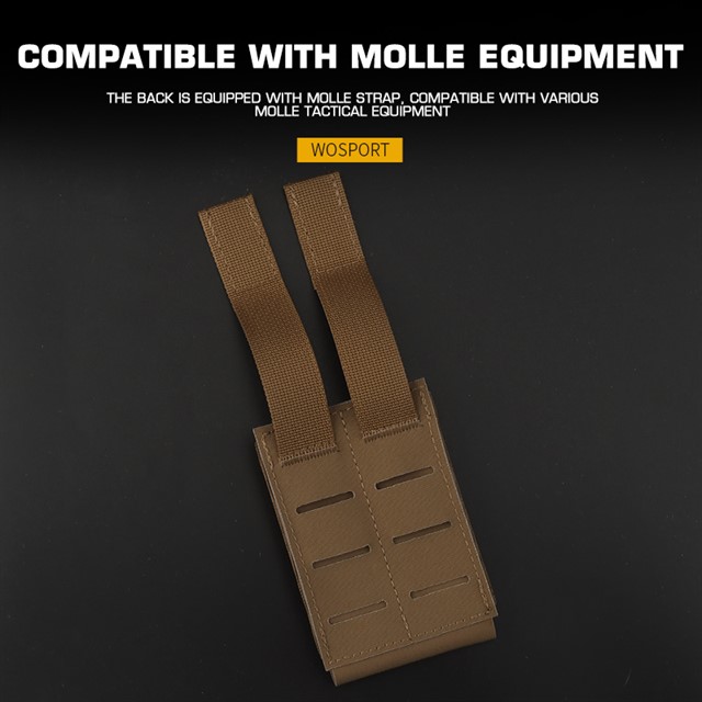 WOSPORT OPEN TYPE SINGLE RIFLE MAG POUCH [WST-MG-73]