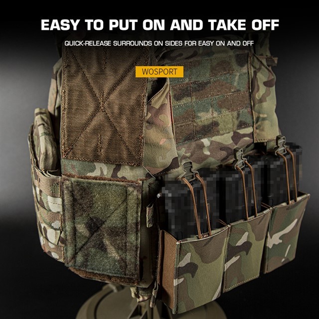 WOSPORT THORAX TACTICAL PLATE CARRIER [WST-VE-84]
