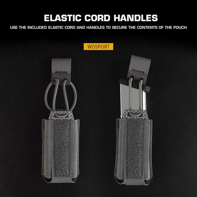 WOSPORT WG MULTIFUNCTION 9MM SINGLE MAG POUCH [WST-MG-127]