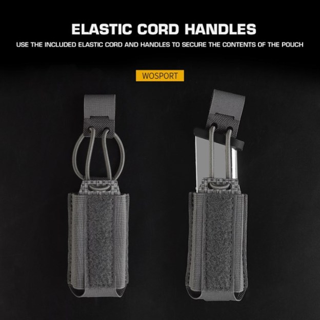WOSPORT WG MULTIFUNCTION 9MM SINGLE MAG POUCH [WST-MG-127]
