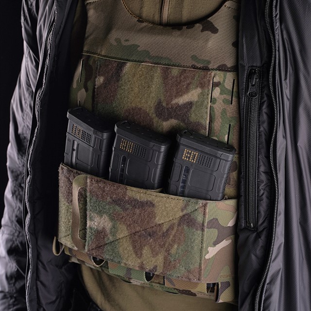WOSPORT TRIPLE 5.56 MAGAZINE POUCH (BUILT-IN) [WST-VE-75-ACC-14]
