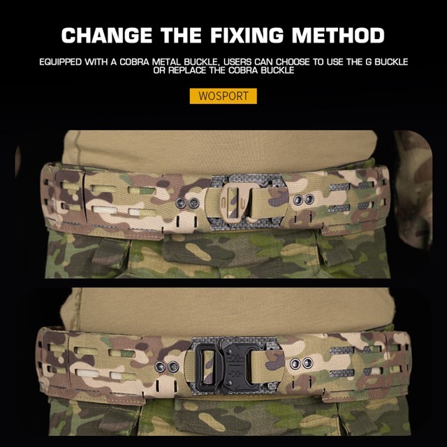 WOSPORT WRC LIGHTWEIGHT COMBINATION BELT [WST-BA-33]