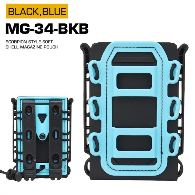 WOSPORT SCORPLON STYLE SOFT SHELL MAGAZINE POUCH（FOR 5.56/7.62） [WST-MG-34]
