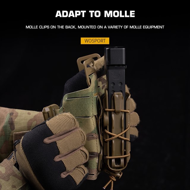 WOSPORT ALL TERRAIN PISTOL MAG POUCH [WST-MG-90]