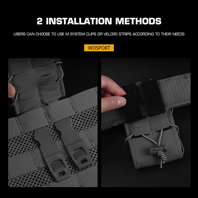 WOSPORT TIGER FULL-SIZE COMBINATION MAG POUCH V2 [WST-MG-135]