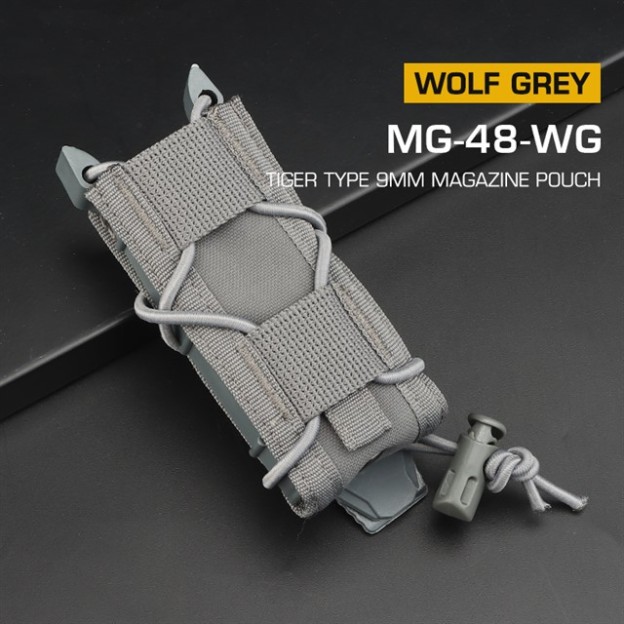 WOSPORT TIGER TYPE 9MM MAGAZINE POUCH [WST-MG-48]