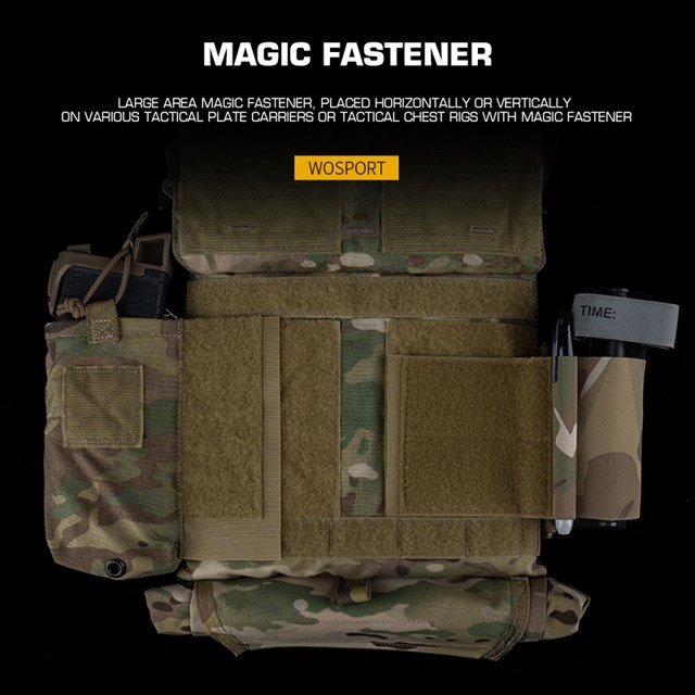 WOSPORT TQ TOURNIQUET MAGIC FASTENER SIDE WING [WST-VE-ACC-29]