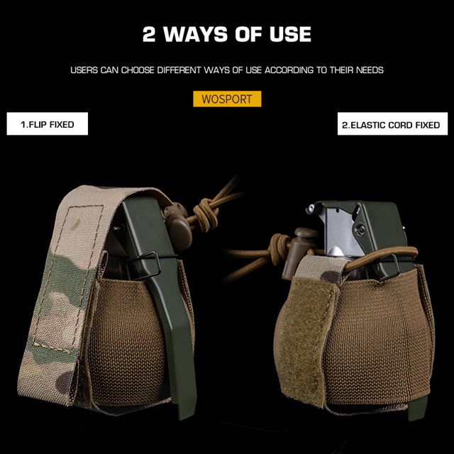WOSPORT WG MULTI-PURPOSE GRENADE BAG [WST-GP-10]