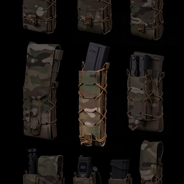 WOSPORT TIGER MAG POUCH V2( LONG) [WST-MG-132]