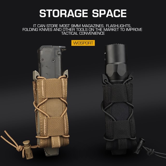 WOSPORT TIGER TYPE 9MM MAGAZINE POUCH [WST-MG-48]
