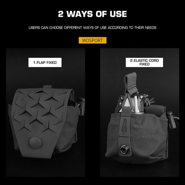 WOSPORT SPUD MULTIFUNCTIONAL POUCH [WST-GP-08]